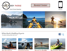 Tablet Screenshot of kayakcourses.ca
